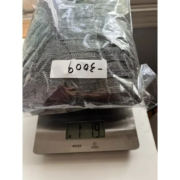 Banana Republic Women Turtleneck Sleeveless Sweater Lambswool Cotton Sz XL Gray - Picture 12 of 12